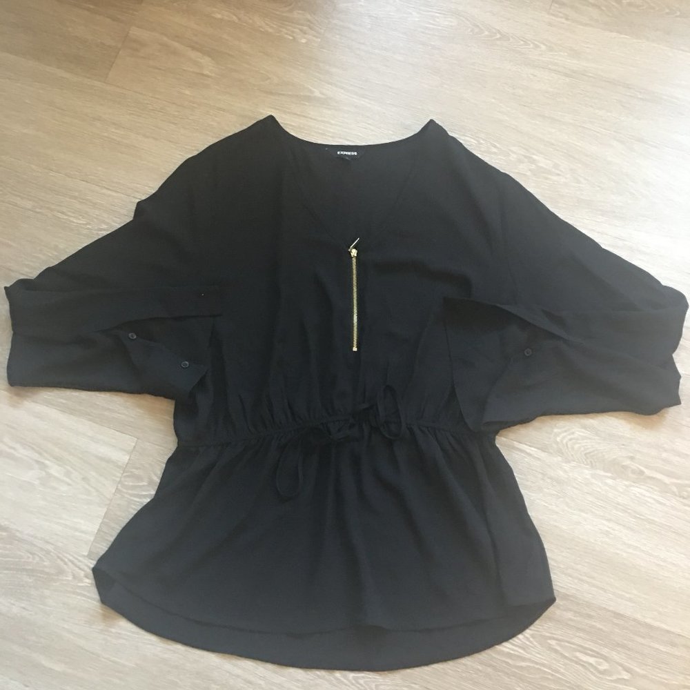 Express cinched waist blouse